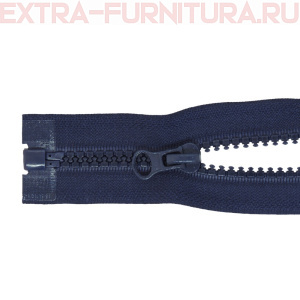 Молния Трактор Т5 1 замок 70см, цв.330 синий темный, LOGO