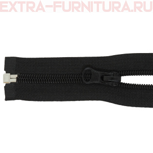 Молния Спираль разъемная дл. 60см, Т5, цв. черный LOGO