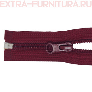 Молния Спираль разъемная дл. 70см, Т5, цв.178 бордо LOGO
