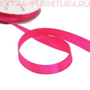 Лента атласная 12 мм цв. 081 сирень рул. 27,42м