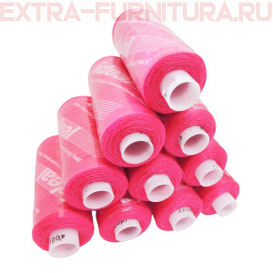 Нитки IDEAL бытовые 40/2 366м, цв.713 ярко-розовый (уп.10шт)