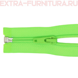 Молния Спираль разъемная Т5, дл. 80см, цв.333 зеленый-неон