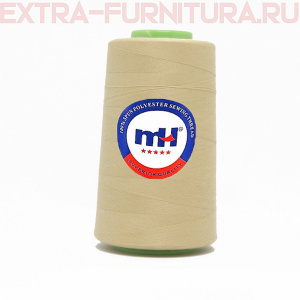 Нитки МН 40/2 п/э  5000 ярдов №455 бежевый