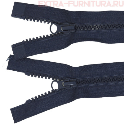 Молния Трактор Т5 2 замка 90см, цв.330 синий темный, LOGO