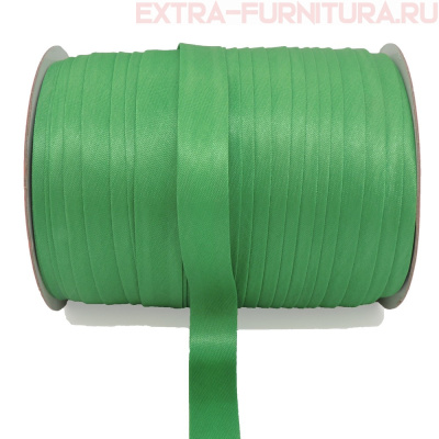 Косая бейка 16мм 132м цв.060 зеленый ЕВРО